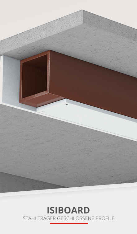 ISIBOARD Stahltraeger geschlossene Profile