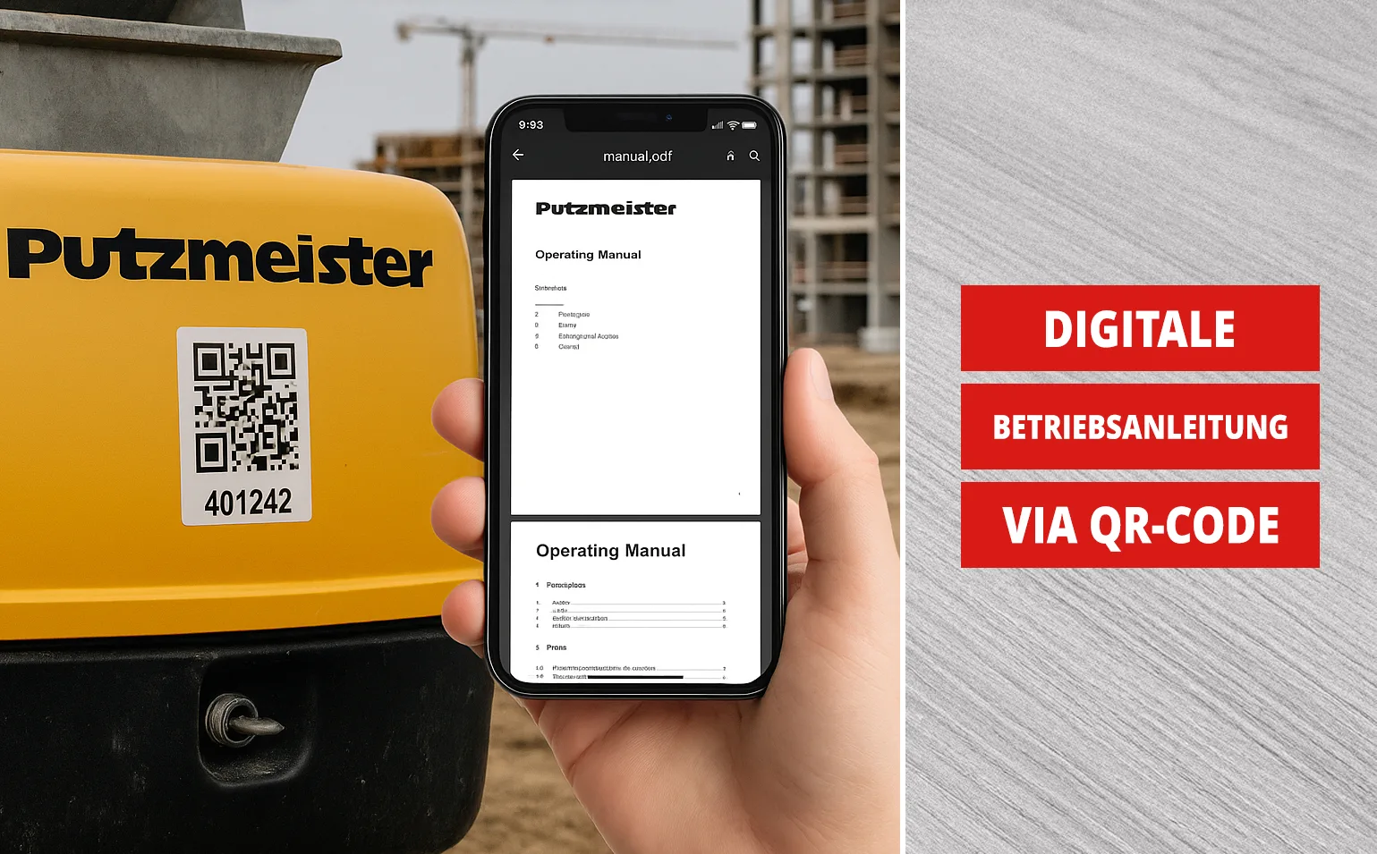 Putzmeister QR CODE