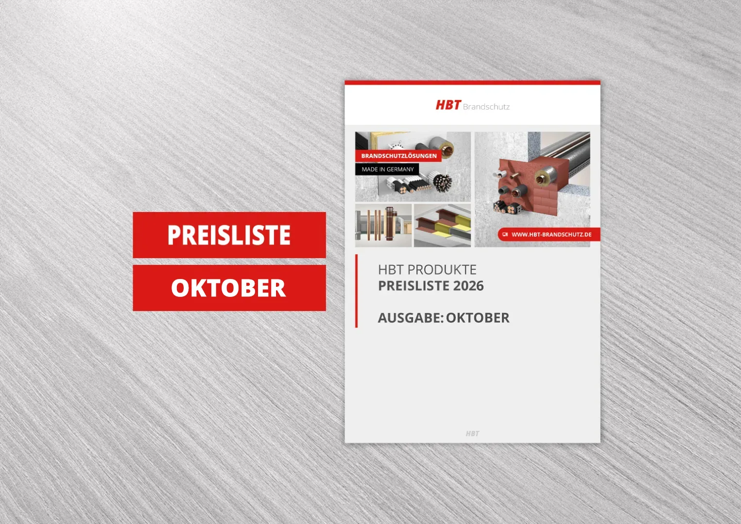 Preisliste Oktober 2026